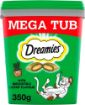 Picture of Dreamies Cat Treats Mega Tub Catnip 350g x 2