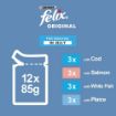 Picture of Felix Pouch Original Fish Selection in Jelly 85g 12-Pack x 4