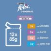 Picture of Felix Pouch Original Mixed Selection in Jelly 85g 12-Pack x 4