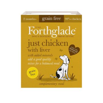 Picture of Forthglade Tray Just Chicken with Liver 395g x 18