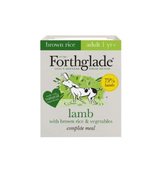 Picture of Forthglade Complete Adult Dog Tray Lamb with Brown Rice & Veg 395g x 18