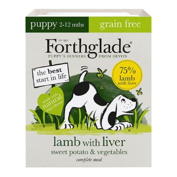 Picture of Forthglade Complete Puppy Grain Free Lamb, Liver & Veg 395g x 18