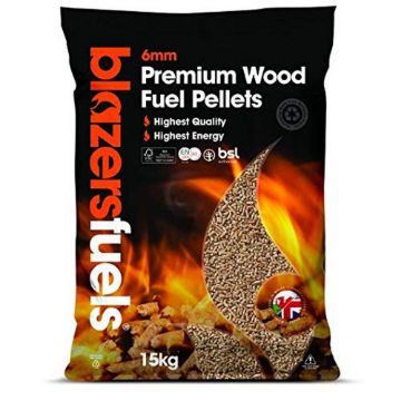 Picture of Blazer's Premium Wood Fuel Pellets 15kg x 1