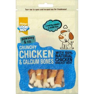 Picture of Good Boy Dog Treats Crunchy Chicken & Calcium Bones 100g x 8