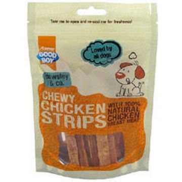 Picture of Good Boy Pawsley & Co. Dog Treats - Chewy Chicken Strips 100g x 10