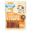 Picture of Good Boy Pawsley & Co. Dog Treats - Chewy Chicken Strips 100g x 10