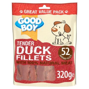 Picture of Good Boy Pawsley & Co. Dog Treats - Tender Duck Fillets 320g x 3