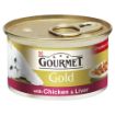 Picture of Gourmet Gold Cat Can Chicken & Liver in Gravy 85g x 12