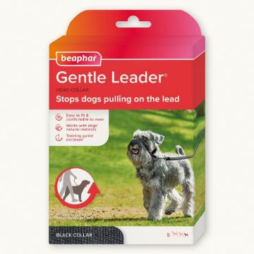 Picture of Beaphar Gentle Leader Head Collar Black Small x 1