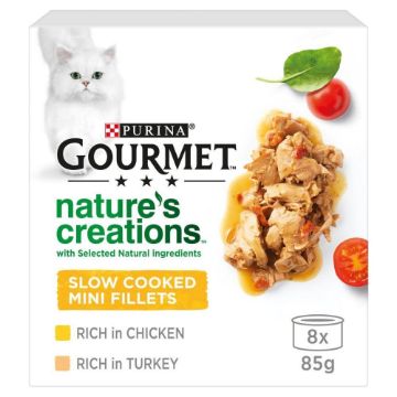 Picture of Gourmet Natures Creations Can Chicken & Turkey 85g 8pk x 6