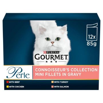 Picture of Gourmet Perle Pouch - Connoisseurs Collection 85g 12-Pack x 4
