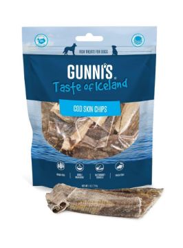 Picture of Gunni's Fish Dog Treats Cod Skin Chews 150g x 1