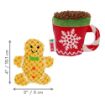 Picture of 2026 KONG Christmas Cat Scrattles Gingerbread & Coffee 2pk x 1