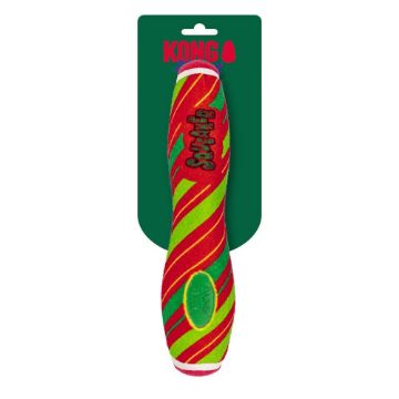 Picture of 2026 KONG Christmas Dog SqueakAir Stick Stripe Large x 3