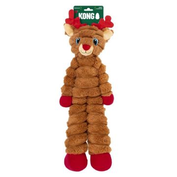Picture of 2026 KONG Christmas Dog Shakers Crumples Reindeer XL x 2