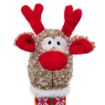 Picture of 2026 KONG Christmas Dog Shakers Luvs Reindeer Argyle Medium x 3