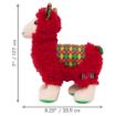 Picture of 2026 KONG Christmas Dog Sherps Llama Red Medium x 3