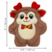 Picture of 2026 KONG Christmas Dog Snuzzles Bow Tie Reindeer Small x 3