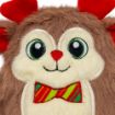 Picture of 2026 KONG Christmas Dog Snuzzles Bow Tie Reindeer Small x 3