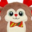 Picture of 2026 KONG Christmas Dog Snuzzles Bow Tie Reindeer Medium x 3