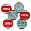 Picture of 2026 KONG Christmas Dog SqueakAir Balls 6-pk Small x 3