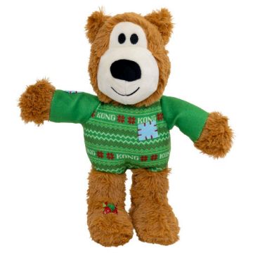 Picture of 2026 KONG Christmas Dog Wild Knots Bear Assorted Medium/Large x 3