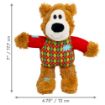 Picture of 2026 KONG Christmas Dog Wild Knots Bear Red Small/Medium x 3