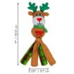 Picture of 2026 KONG Christmas Dog Wubba Rudolf & Bear Small x 3