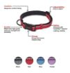 Picture of Halti Comfort Collar Large 45-60cm Red x 1