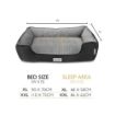 Picture of Scruffs Harvard Orthopaedic Box Bed Graphite Grey XL 90 x 70cm x 1
