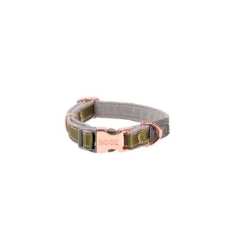 Picture of ROGZ URBAN Classic Dog Collar Olive Twist X Small 
