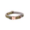 Picture of ROGZ URBAN Classic Dog Collar Olive Twist Small 