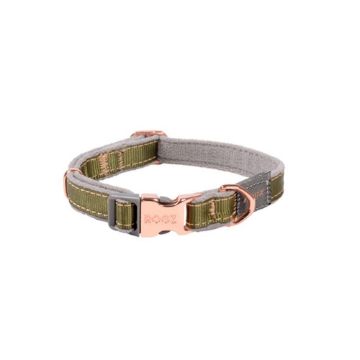 Picture of ROGZ URBAN Classic Dog Collar Olive Twist Small 