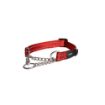 Picture of Rogz Utility Red Medium (Snake) Obedience Half-Check Collar 10"-16" x 1