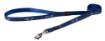 Picture of Rogz Fancy Dress Blue Paw Multi Lead Medium 1.8m x 16mm x 1