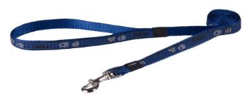 Picture of Rogz Fancy Dress Blue Paw Multi Lead Medium 1.8m x 16mm x 1