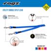 Picture of ROGZ Utility Double Split Lead Small Blue x 1