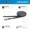 Picture of ROGZ Amphibian Training Line Black XXL 10m / 35.5 ft x 1