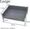 Picture of Henry Wag Elevated Dog Bed Ash Grey - Large x 1