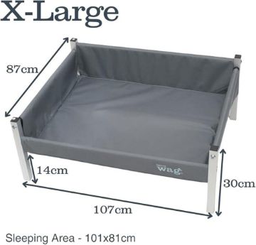 Picture of Henry Wag Elevated Dog Bed Ash Grey - XL x 1