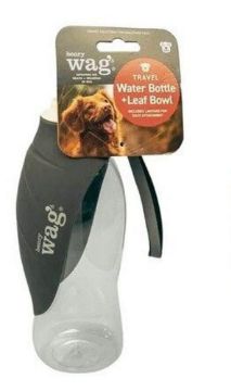 Picture of Henry Wag Water Bottle with Leaf Bowl Grey x 1