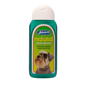 Picture of Johnson's Medicated Dog Shampoo 200ml x 6