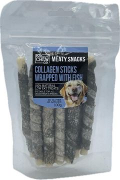 Picture of K9 Chew Co. Collagen Fish Wrapped Stick 5" 100g x 1