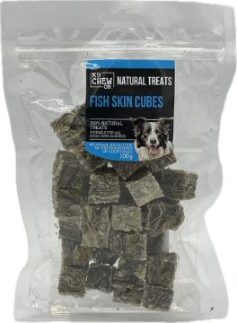Picture of K9 Chew Co. Fish Skin Cubes Medium 100g x 1