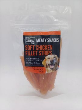 Picture of K9 MS Soft Chicken Fillet Strips 100g x 1