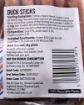 Picture of K9 Chew Co. Meaty Snacks Sticks Duck 100g x 1
