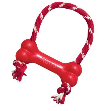 Picture of KONG Goodie Bone - X-Small with Rope (Red) x 1