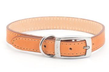 Picture of Ancol Heritage Leather Collar Tan Size 4 18" x 1