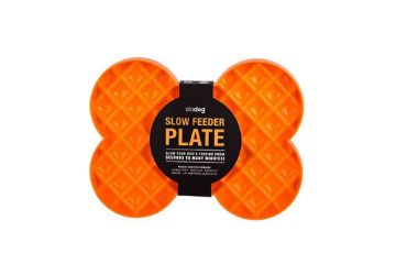 Picture of Lickimat Slodog Slow Feeder Plate Orange x 1