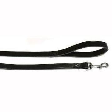 Picture of Ancol Sewn Leather Lead Black ¾" x 40" x 1